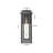 Mansfield 1-Light 20" Matte Black Coastal Outdoor Sconce With Water Glass-279301056-279301057-279301087