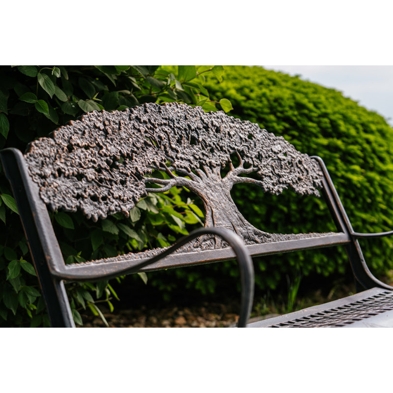 Middlebrooks Tree Cast Iron Park Bench