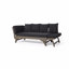 Divan-lit de patio Ottavio gris