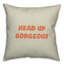  Housse et insert de coussin carré Head Up-1896646560