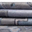 Tapis traditionnel de couleur gris-bleu-968514715