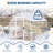 6X6 Ft Polycarbonate Greenhouse Sunroom with Aluminum Frame, Outdoor Greenhouse for Vegetables Herbs Flowers, Lockable Door & Adjustable Roof Vent, Patio Backyard Greenhouse Kit for Gardening, Silver-124937897-124937899