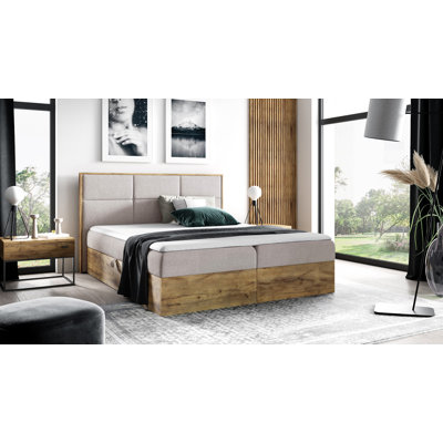 Boxspringbett Verdia mit Topper und Bettkasten