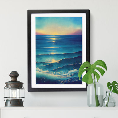 Watercolour Seascape Vol.2 Framed Print