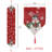 Jeani Rectangle Geometric Christmas Linen Table Runner