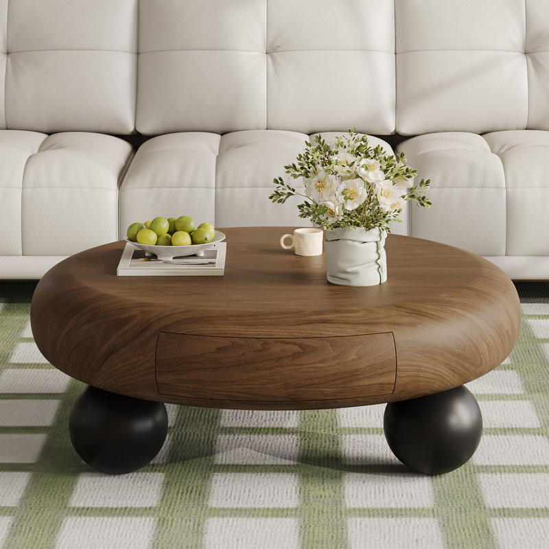 Table basse de 35,4 po Mid-Century