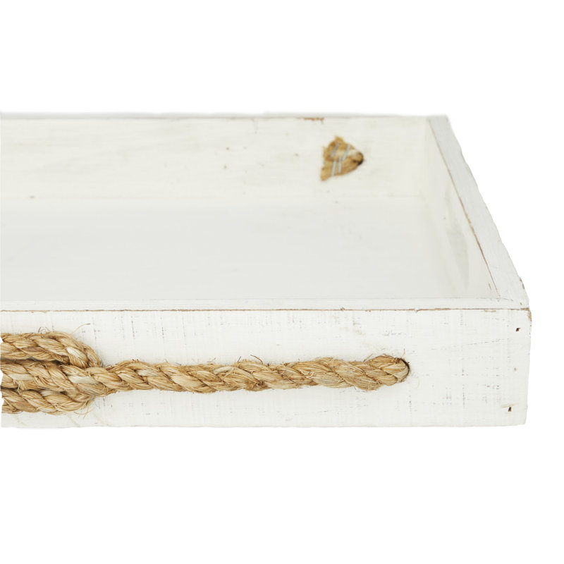 Ensemble de 2 tables basses Elandra, Blanc