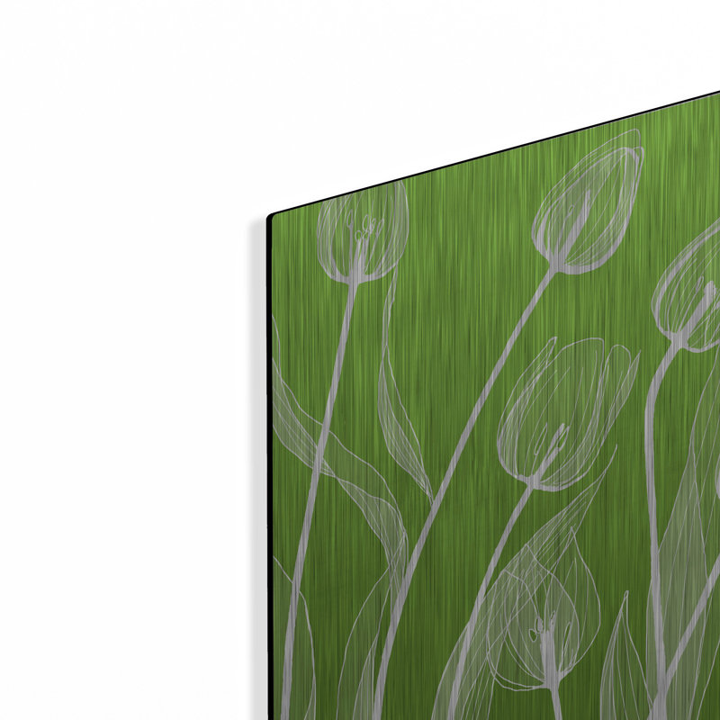 «Floral 4» par GraphINC, H 16 po x l 12 po