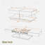 Table basse extensible avec plusieurs compartiments de rangement, bande à DEL de 16 couleurs et base robuste-506863200
