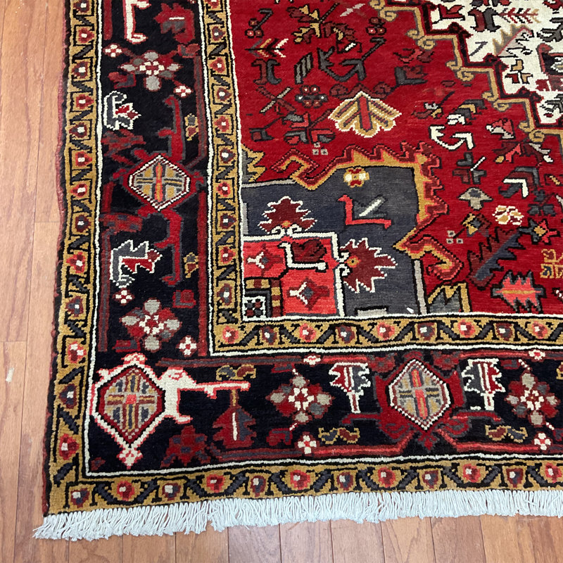HERAT ORIENTAL Handmade Heriz Wool Rug