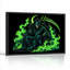 «Grim Reaper on Throne with Green Smoke and Halloween», art mural sur toile-51008450