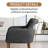 Upholstered Dining Accent Chair With Armrest-1772763905