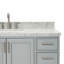 Meuble-lavabo simple avec plateau Abshire 55-93359330