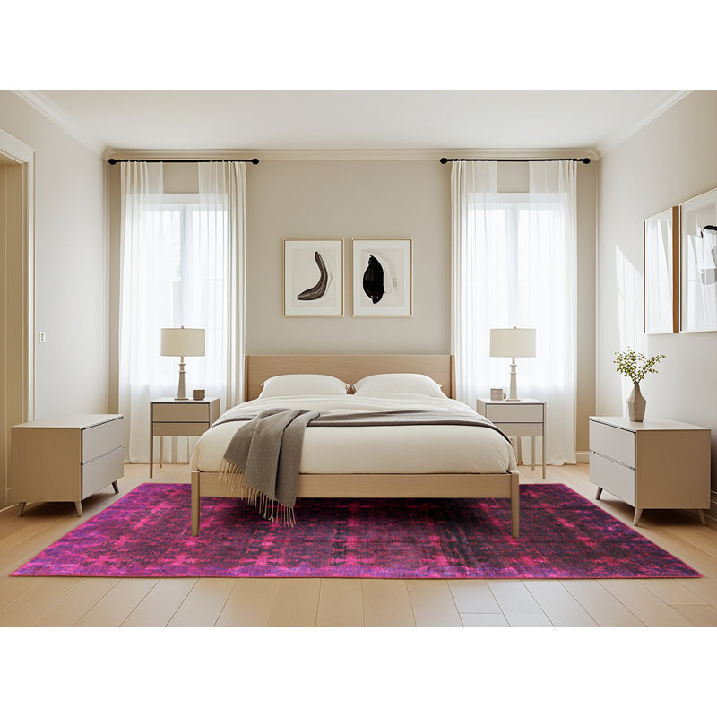 Oriental Indoor Rug, Rectangle 5' x 8'