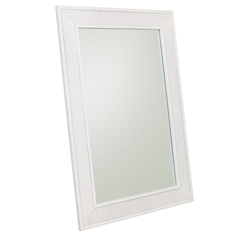 Aldous Wood Flat Floor Mirror