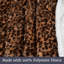Lavish Home Sherpa Fleece Throw Blanket - 50x60-Inch Machine-Washable Reversible Throw - Fluffy Blankets for Couch, Chair, or Bed