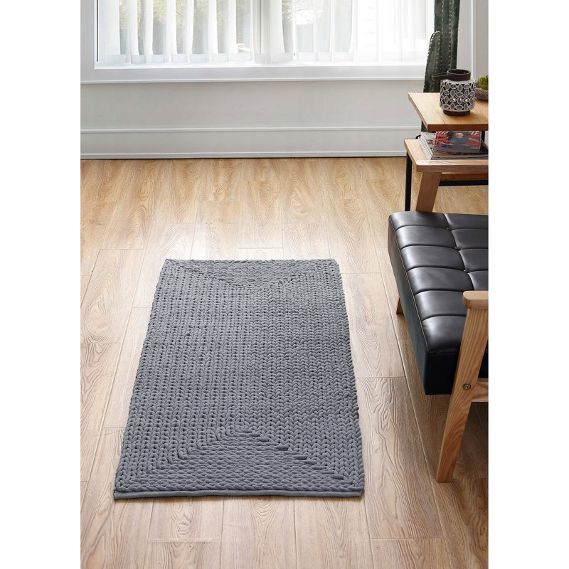Tapis pour salle de bain Barron, Chocolat