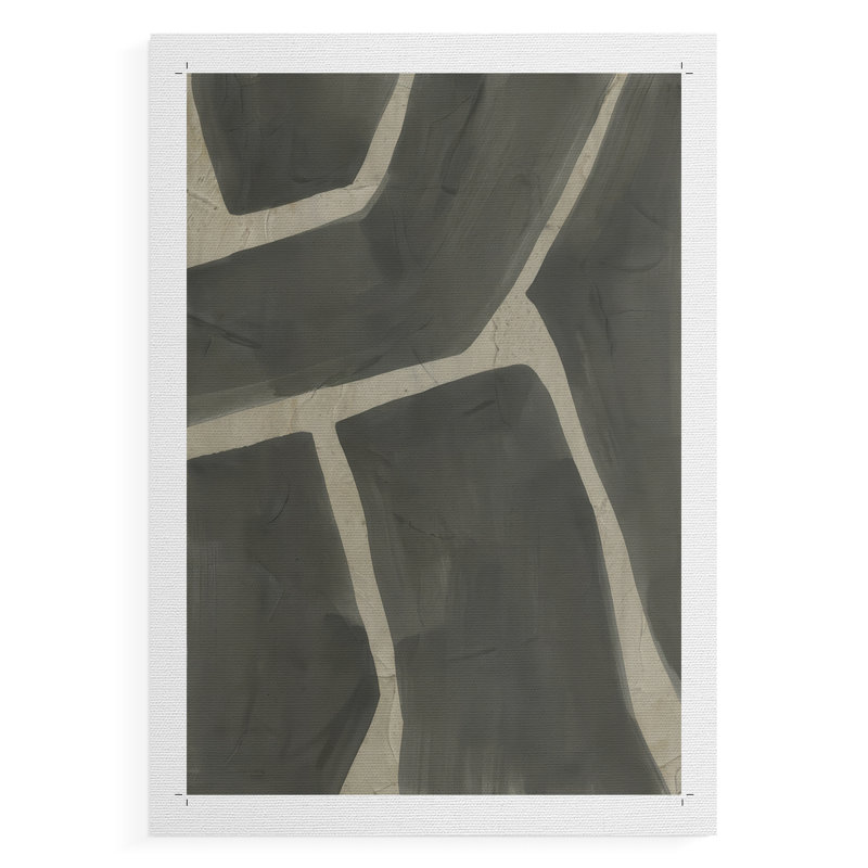 Puzzle Piece IV -Canvas Print Only - NOT FRAMED, 18" H x 12" W