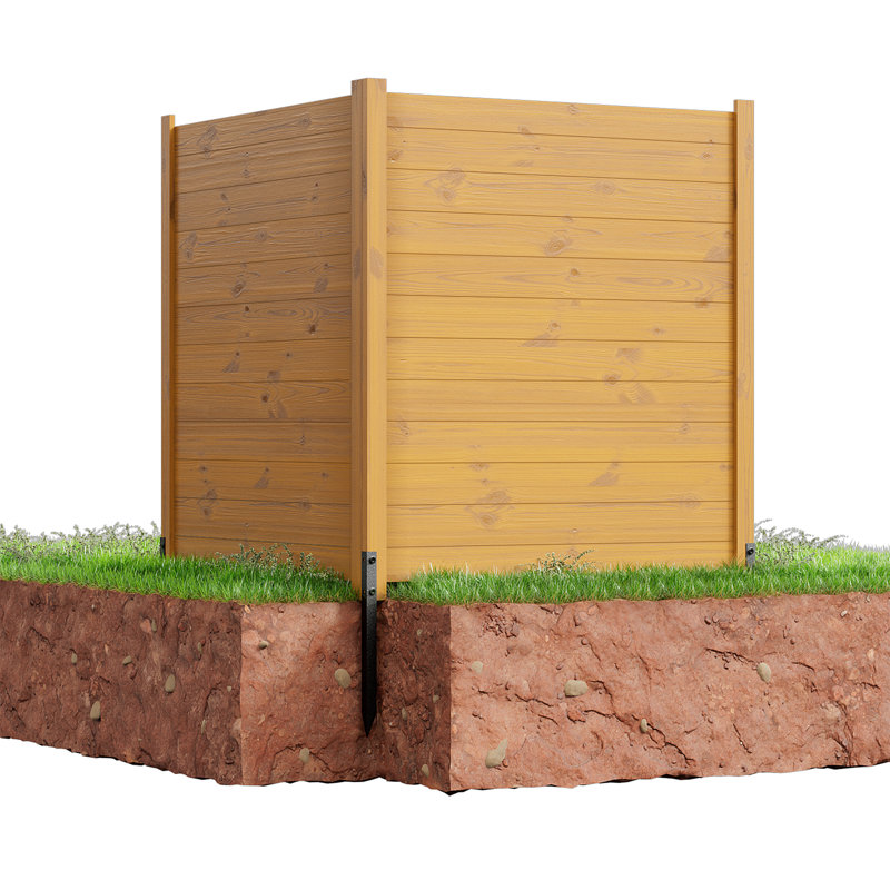 Écran de clôture d'intimité pour l'extérieur, Naturel