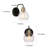 Christof Armed Sconce