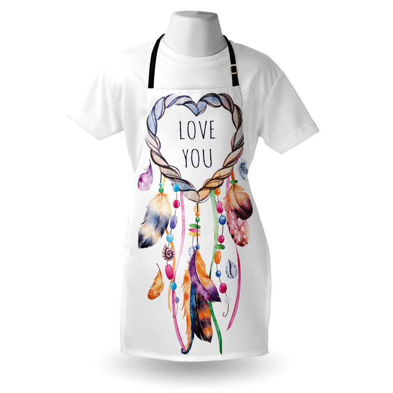 No Pattern Bib Apron