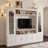 Elegant Illuminated Entertainment Center
