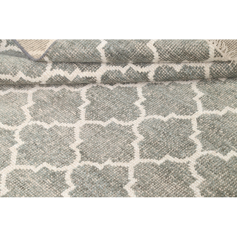 One-of-a-Kind 5'7" X 8' New Age Wool Area Rug in