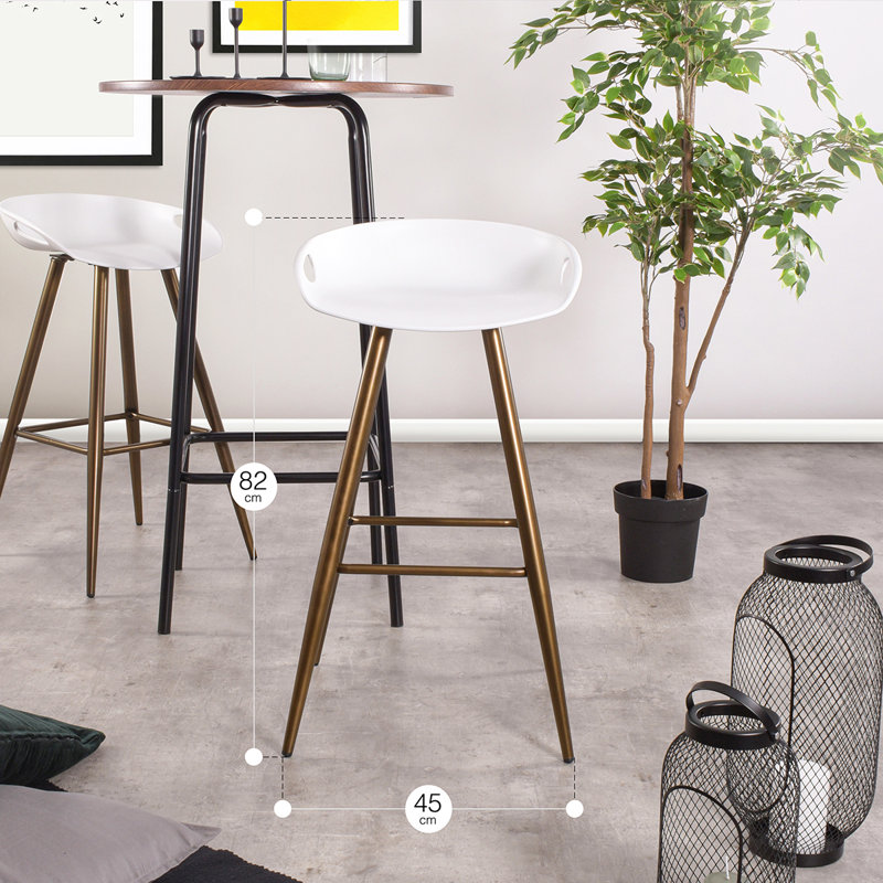 Kohlmeier End Table, White