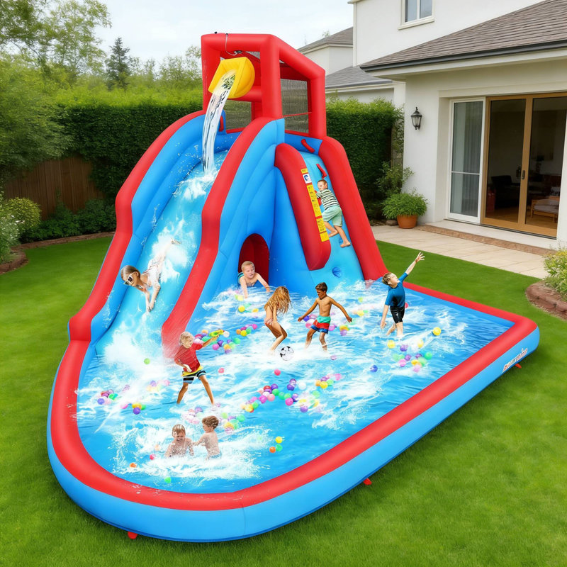 Inflatable Bounce House Water Slide