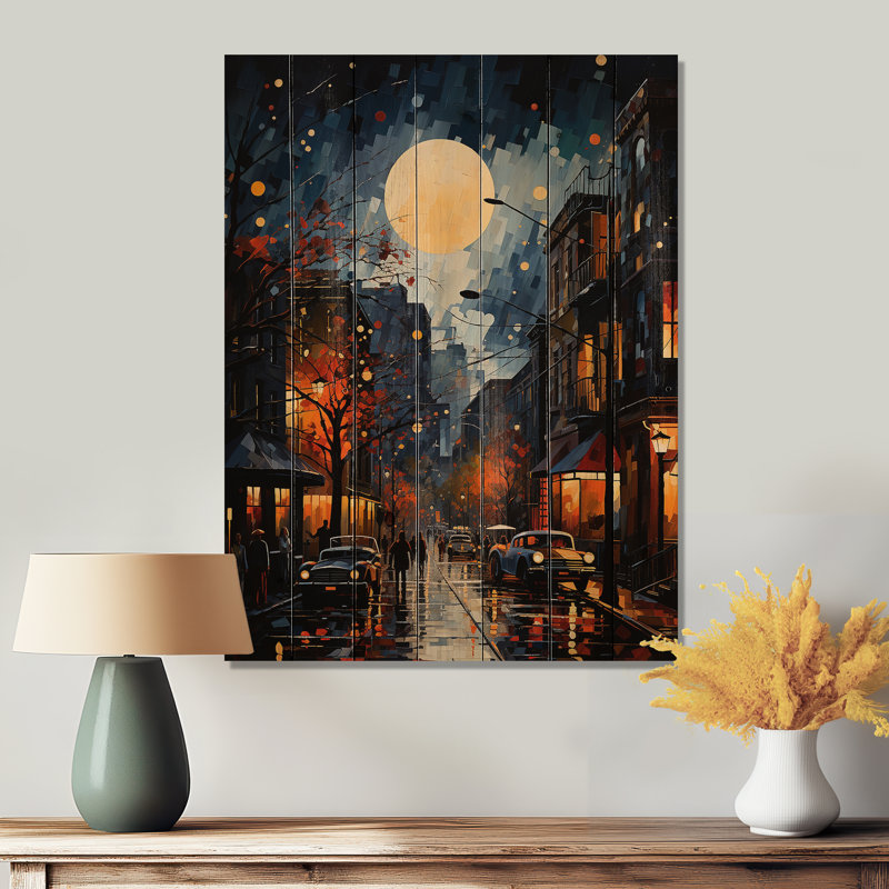 Catharinus Jazz Harlem Renaissance I sur impression sur bois, H 20 po x l 10 po x P 0,78 po