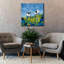 Deux moutons - peinture sur toile tendue-1507329556
