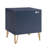 20" Fluted Nightstand (1-Drawer)-1583540463