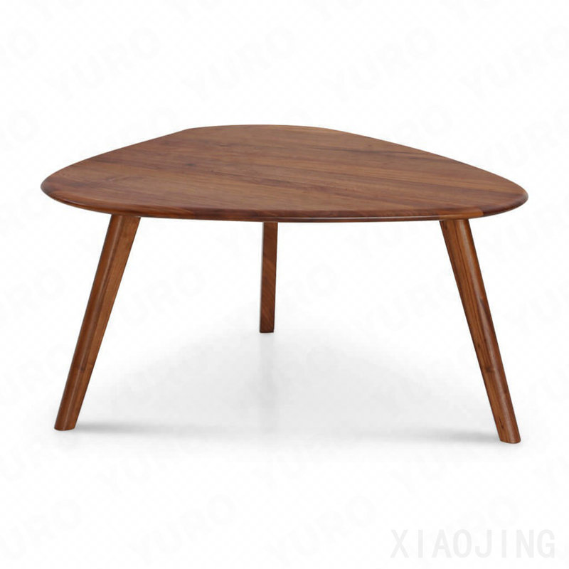Table gigogne 2 pièces en noyer