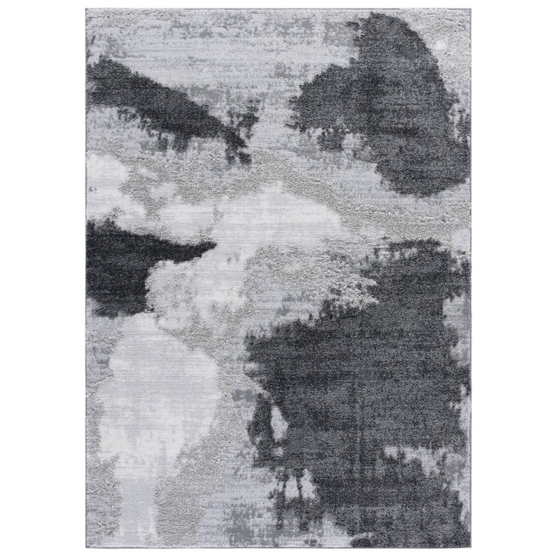 Wave Performance Abstract Indoor Rug, Rectangle 9' x 12'