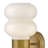 Denelle Nadia 2-Light Bubble Wall Sconce-1596468453
