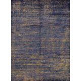 Hand-Knotted High-Quality Blue Area Rug