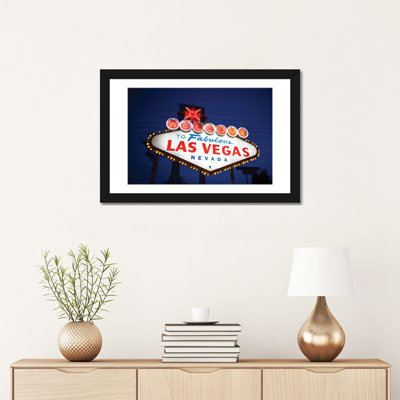 « welcome to fabuleuse las vegas », reproduction de photo sur toile