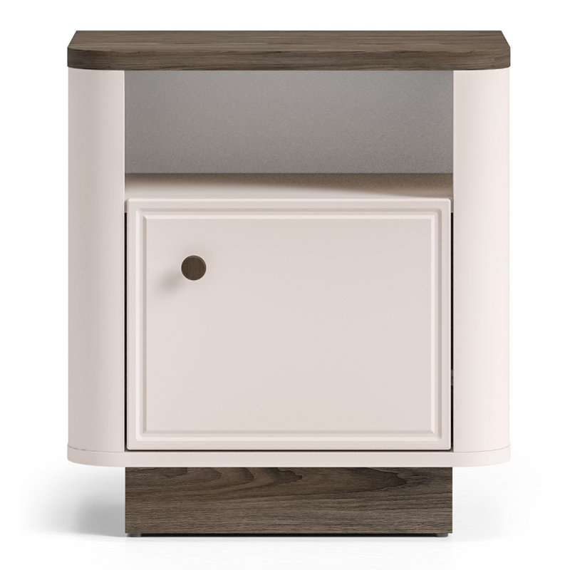 50cm W Metal Bedside Table