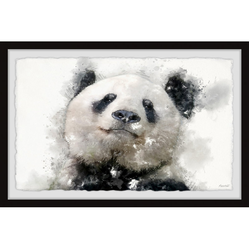 Be A Panda by Marmont Hill - Single Picture Frame Painting, 41cm H x 61cm W