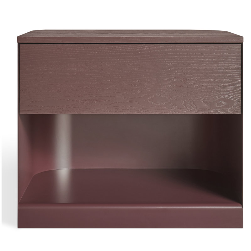 Dally 1 - Drawer Nightstand, Oxblood