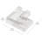 6T Series Tape Light Dry COB Tunable Tape to Tape 90-Degree Clear Connector 2-Pack