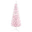Arbre de Noël neige enneigé, arbre de Noël mince avec branches réalistes et base en plastique pour la décoration intérieure-1459129267-1459129270