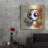 'Hello' by Rey Klimt Metal Wall Art-72637817