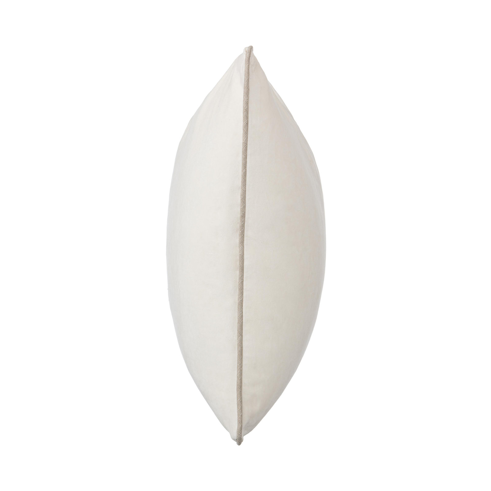 Goodall Cotton Throw Pillow, Rectangle 14"H x 20"W, Ivory