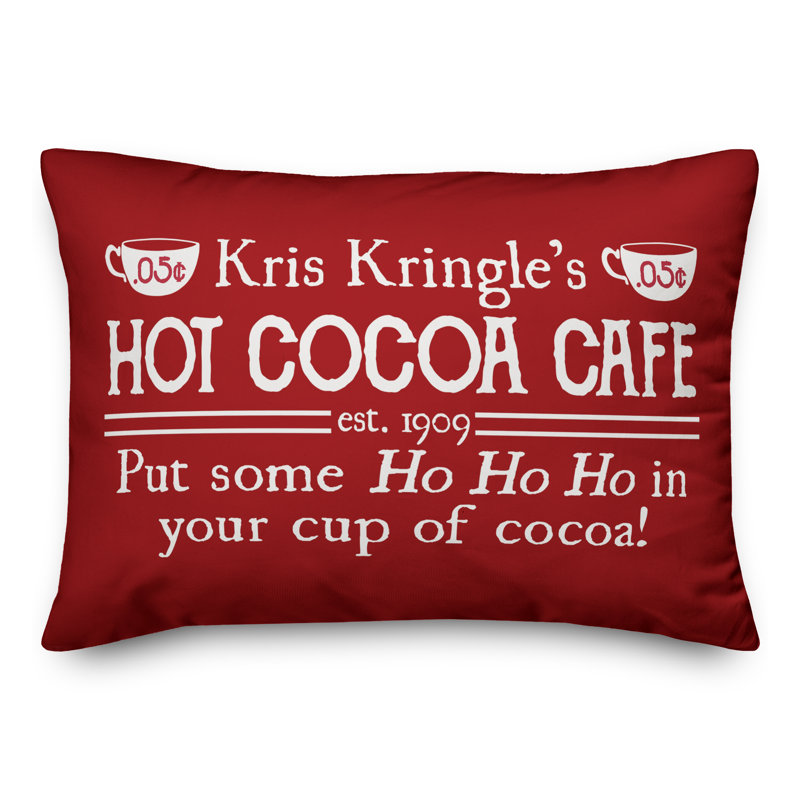  Coussin Kris Kringles, Housse de coussin seulement - Insert