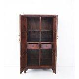 Classic Square-Corner Catalpa Armoire