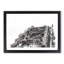 Tyne Bridge in Gateshead Newcastle in Abstract - Picture Frame Graphic Art Print-55778262-55778261