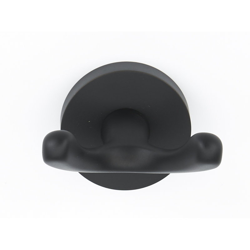 Double Robe Hook, Matte Black