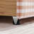 Gingham Daybed Storage Drawers USB Port Wave Shaped Linen Fabric-319670698-319670696