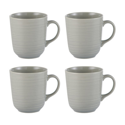 William Mason Grey Mugs 400ml
